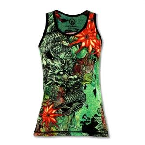 INKnBURN Ryu Singlet Athletic Apparel Tank Top Med